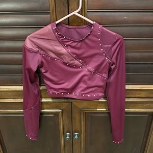 Weissman Dance costume top size M